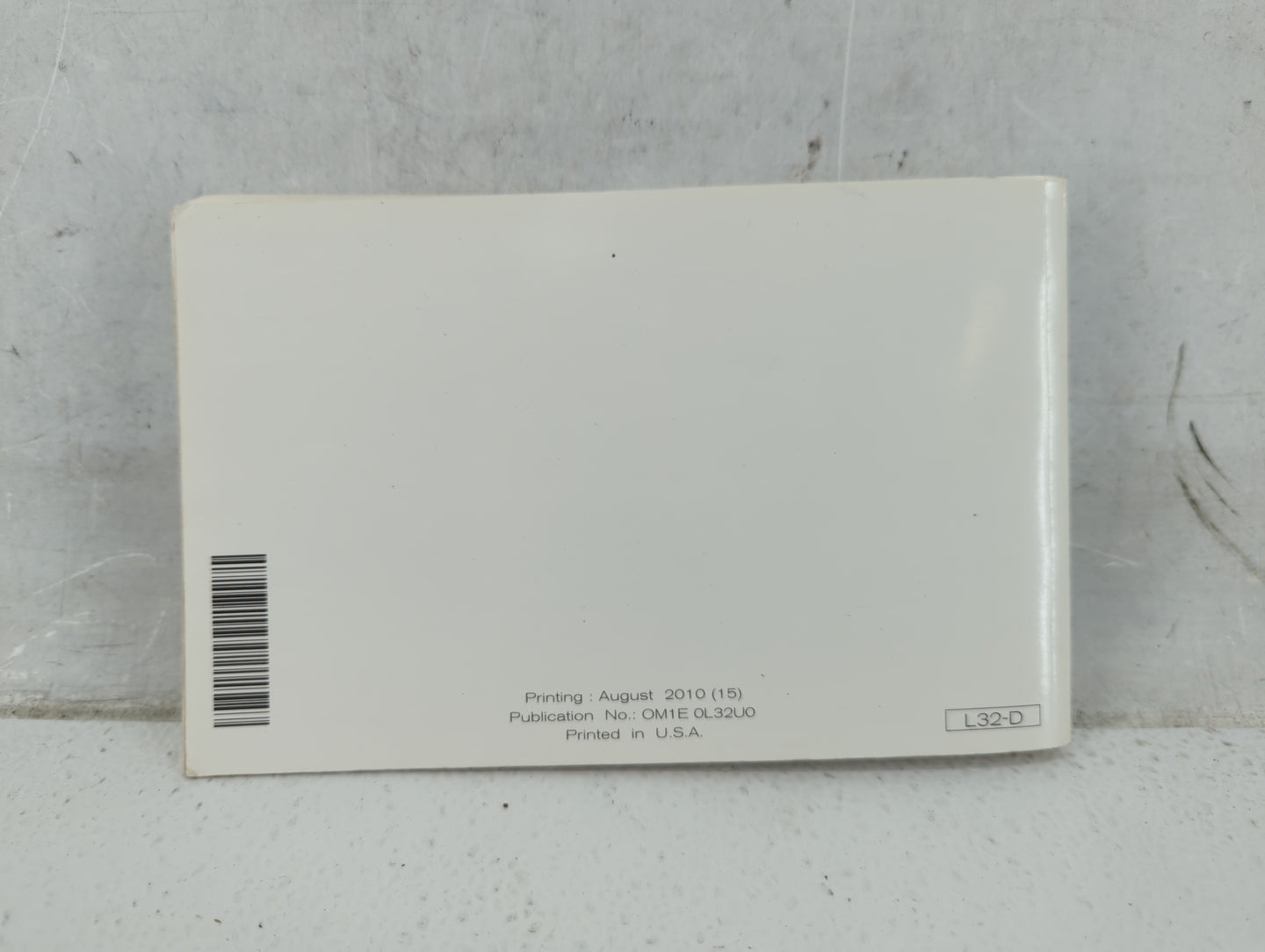2011 Nissan Altima Owners Manual Book Guide P/N:OM1E-0L32U0 OEM Used Auto Parts - Oemusedautoparts1.com