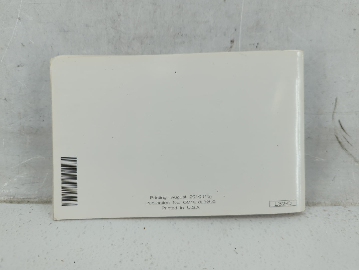 2011 Nissan Altima Owners Manual Book Guide P/N:OM1E-0L32U0 OEM Used Auto Parts - Oemusedautoparts1.com