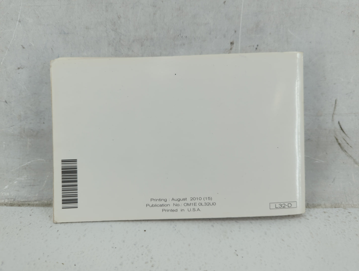 2011 Nissan Altima Owners Manual Book Guide P/N:OM1E-0L32U0 OEM Used Auto Parts - Oemusedautoparts1.com
