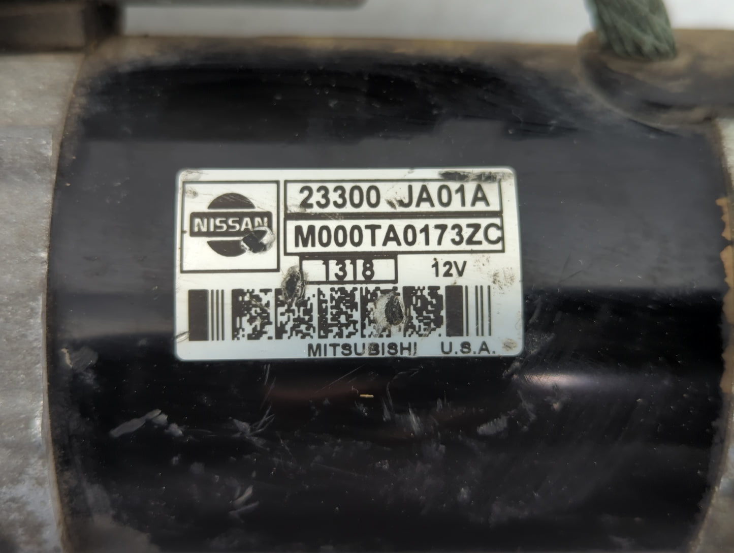 2007-2013 Nissan Altima Car Starter Motor Solenoid OEM P/N:23300 JA01A Fits Fits 2007 2008 2009 2010 2011 2012 2013 OEM Used