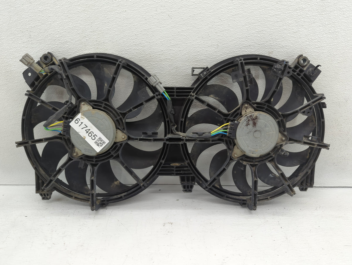 2007-2011 Nissan Altima Left Radiator Fan Motor Assembly 617465 - Oemusedautoparts1.com