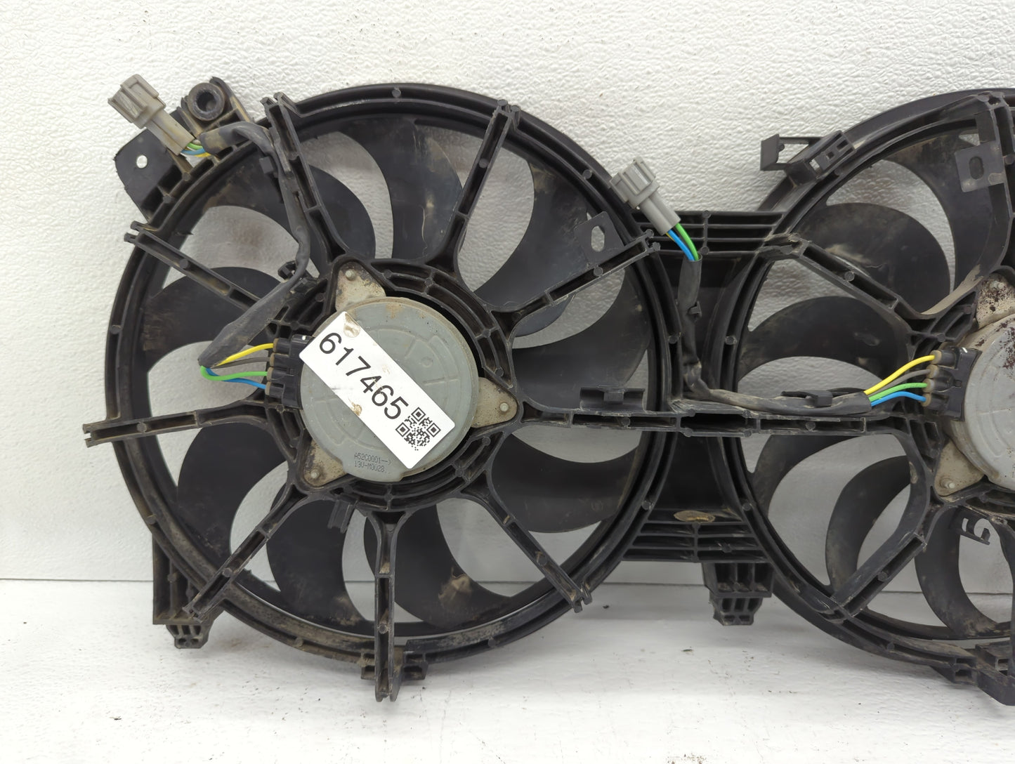 2007-2011 Nissan Altima Left Radiator Fan Motor Assembly - Oemusedautoparts1.com
