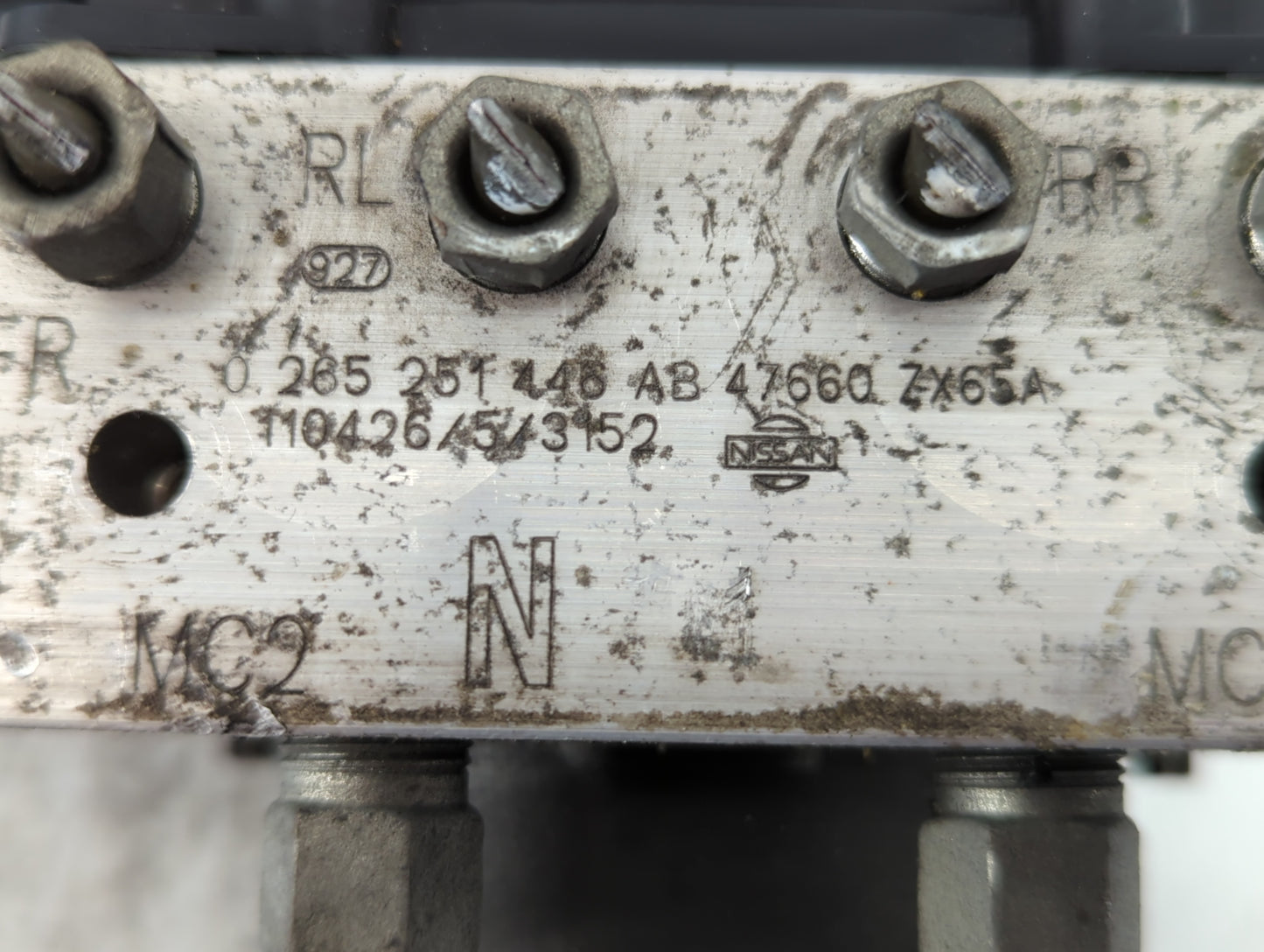 2011-2012 Nissan Altima ABS Pump Control Module Replacement P/N:0 265 251 446 AB 47660 ZX65A Fits Fits 2011 2012 OEM Used Au