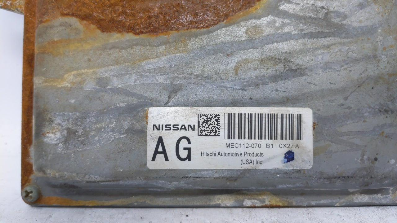 2011 Nissan Altima PCM Engine Control Computer ECU ECM PCU OEM P/N:MEC114-080 B2 MEC112-070 B1 Fits OEM Used Auto Parts - Oe