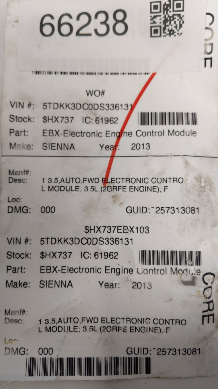 2011 Nissan Altima PCM Engine Control Computer ECU ECM PCU OEM P/N:MEC114-080 B2 MEC112-070 B1 Fits OEM Used Auto Parts - Oe