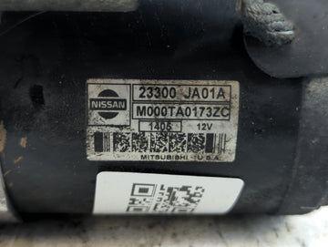 2007-2013 Nissan Altima Car Starter Motor Solenoid OEM P/N:23300 JA01A Fits Fits 2007 2008 2009 2010 2011 2012 2013 OEM Used Auto Parts