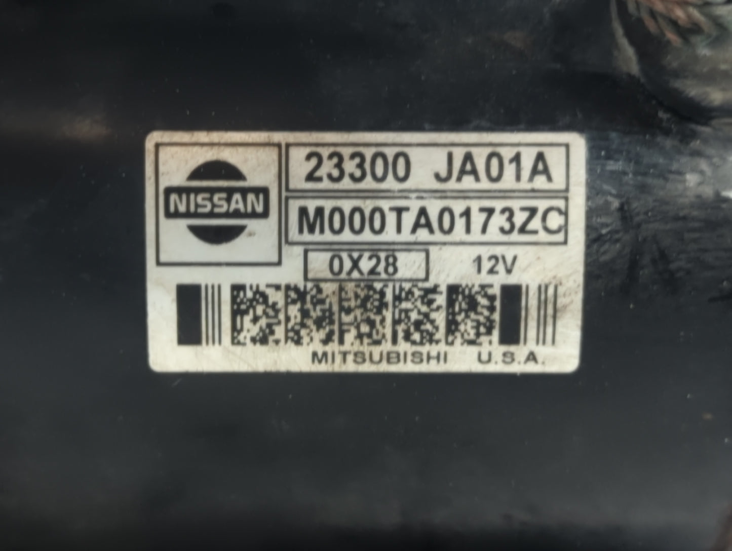 2007-2013 Nissan Altima Car Starter Motor Solenoid OEM P/N:M000TA0173ZC 23300 JA01A Fits Fits 2007 2008 2009 2010 2011 2012 