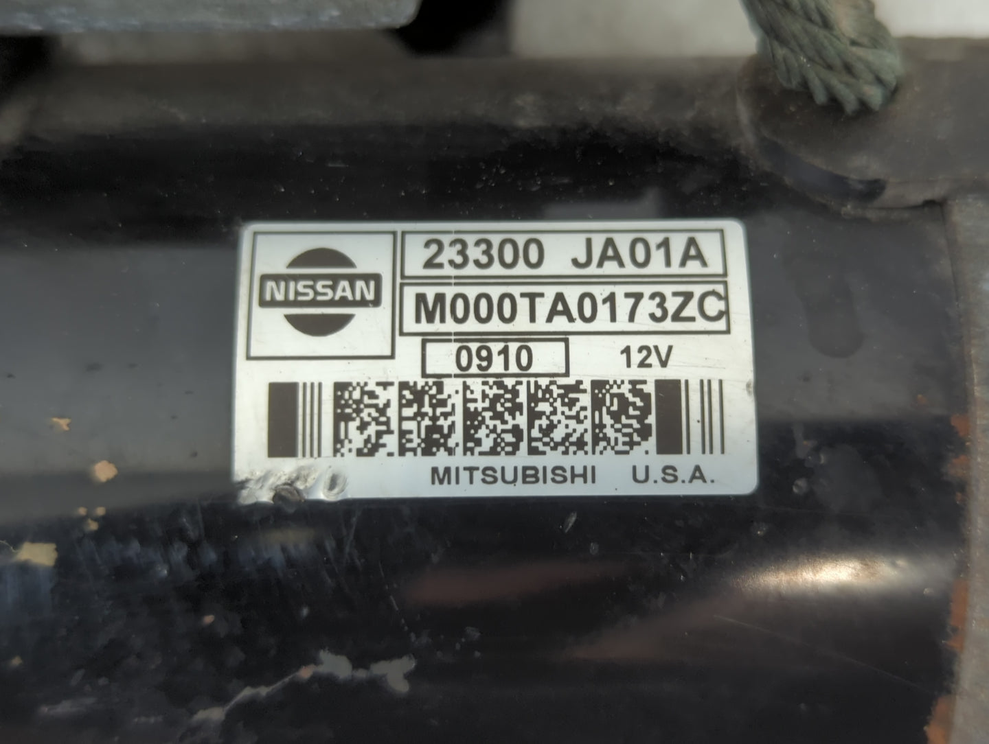 2007-2013 Nissan Altima Car Starter Motor Solenoid OEM P/N:M000TA0173ZC 23300 JA01A Fits Fits 2007 2008 2009 2010 2011 2012 