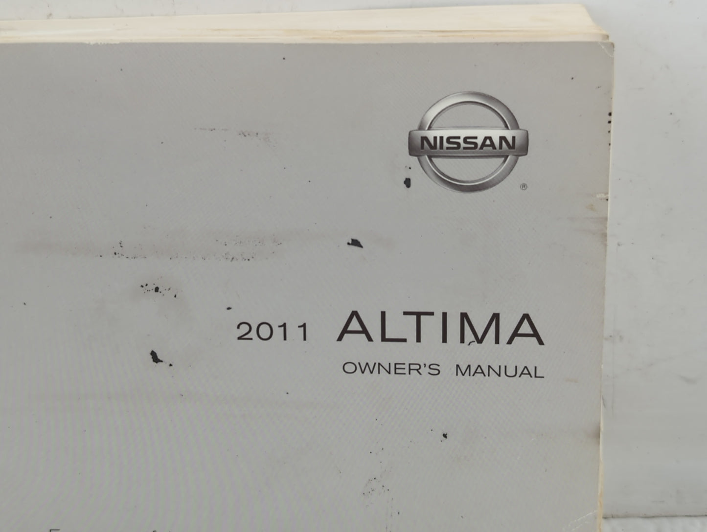 2011 Nissan Altima Owners Manual Book Guide P/N:OM1E OL32U1 OEM Used Auto Parts - Oemusedautoparts1.com