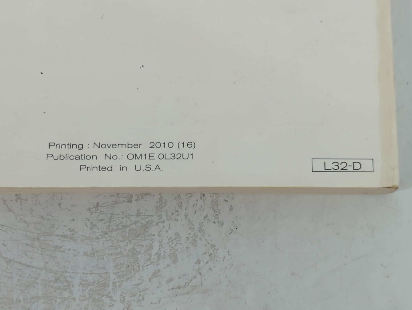 2011 Nissan Altima Owners Manual Book Guide P/N:OM1E OL32U1 OEM Used Auto Parts - Oemusedautoparts1.com