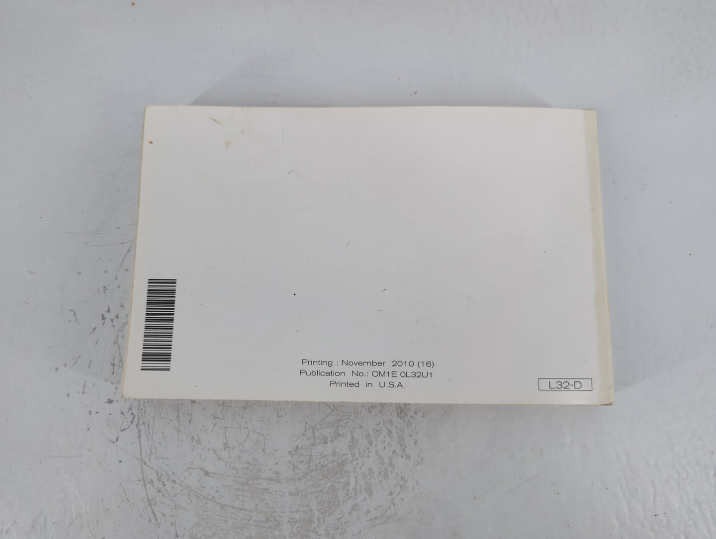 2011 Nissan Altima Owners Manual Book Guide P/N:OM1E OL32U1 OEM Used Auto Parts - Oemusedautoparts1.com
