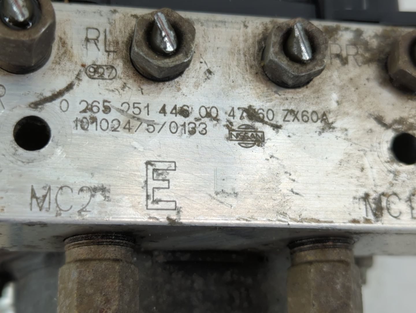 2011-2012 Nissan Altima ABS Pump Control Module Replacement P/N:47660 ZX60A 0 265 251 446 00 Fits Fits 2011 2012 OEM Used Au