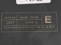 2008-2012 Nissan Armada Fusebox Fuse Box Panel Relay Module P/N:284B7 ZE03B 3821033577 Fits Fits 2008 2009 2010 2011 2012 OE
