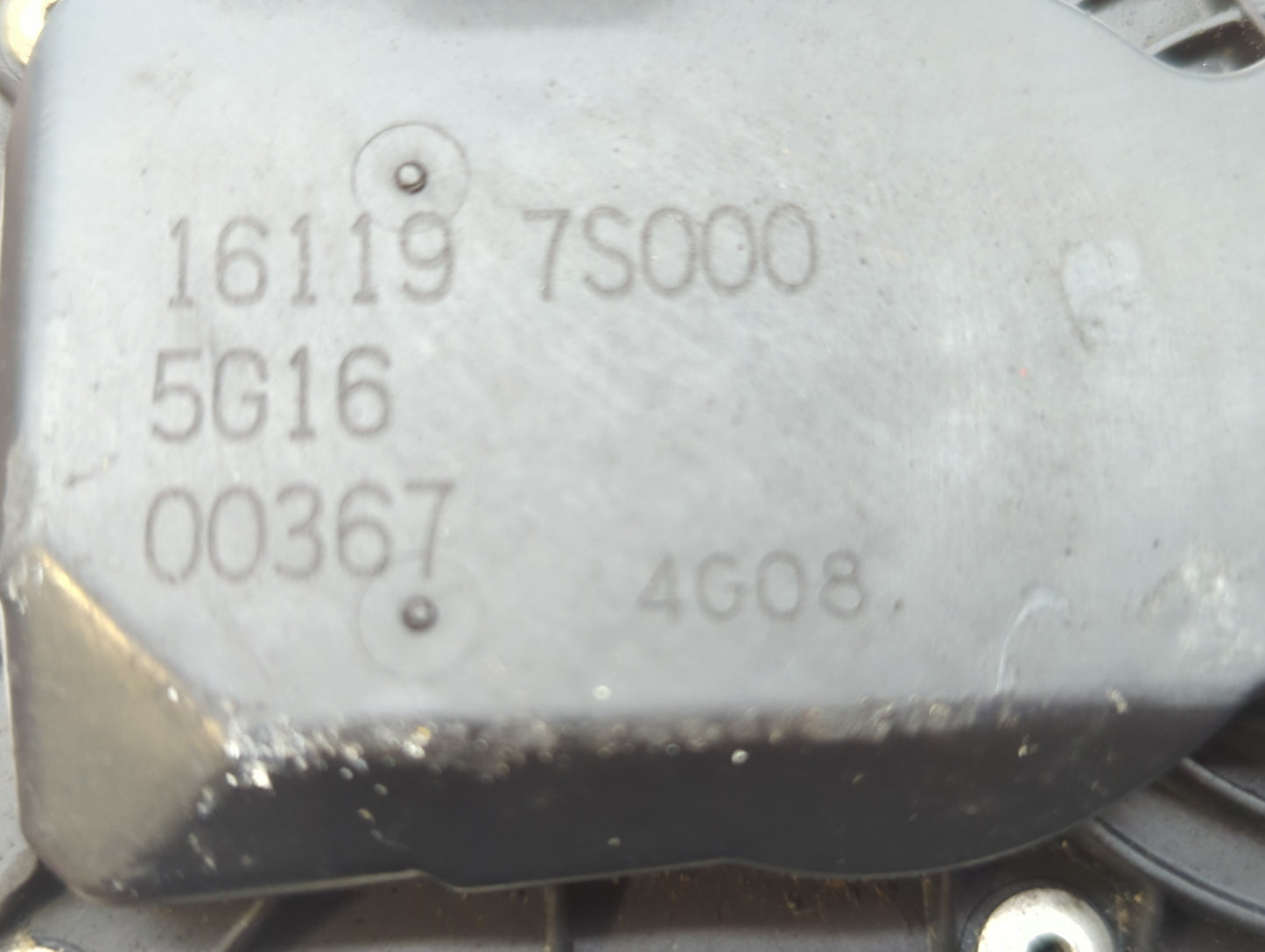 2005-2012 Nissan Armada Throttle Body P/N:16119 7S000 16119 7S000 A Fits OEM Used Auto Parts - Oemusedautoparts1.com