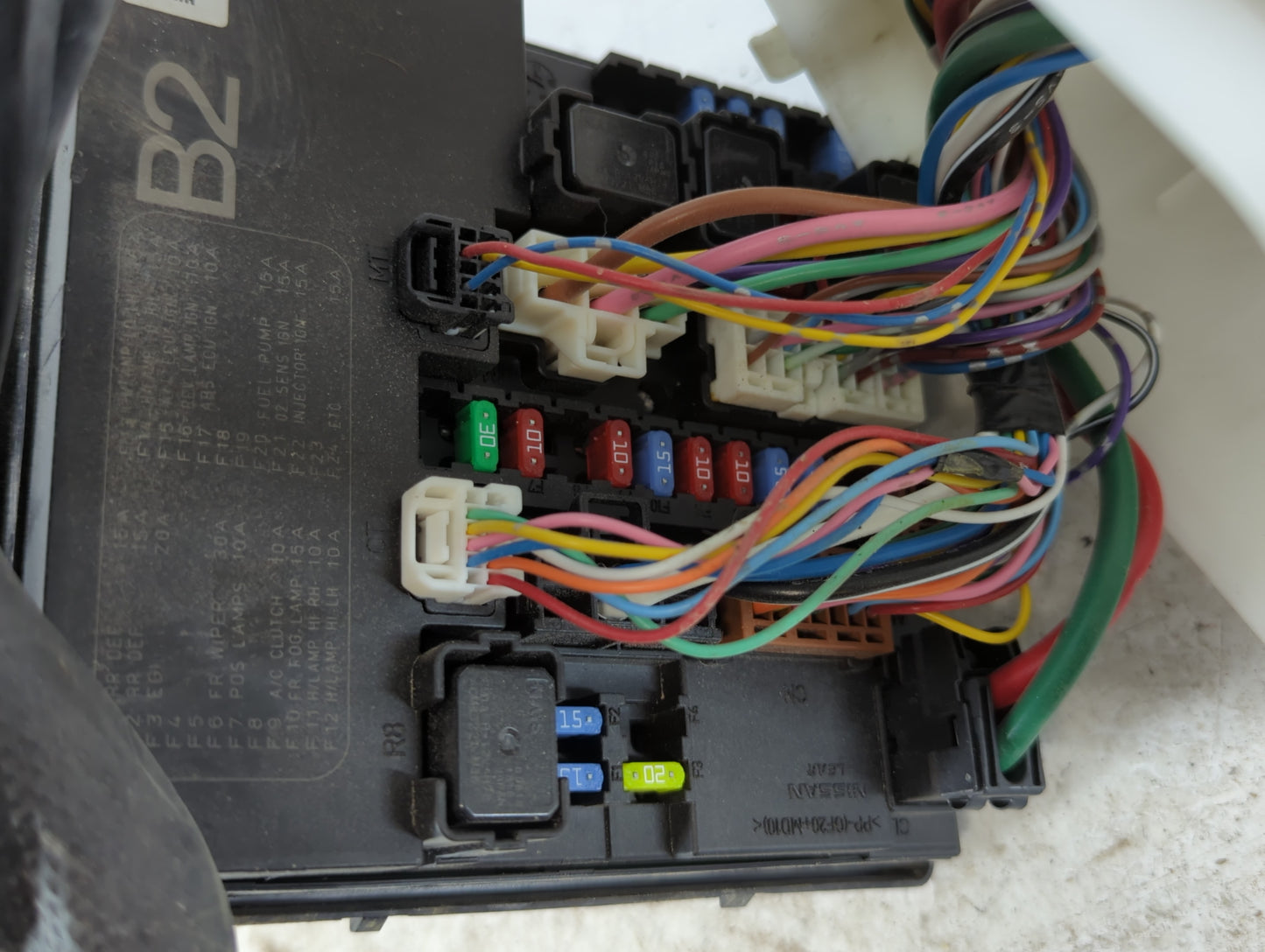 2009-2014 Nissan Cube Fusebox Fuse Box Panel Relay Module P/N:284B9 EW000 Fits Fits 2009 2010 2011 2012 2013 2014 OEM Used A