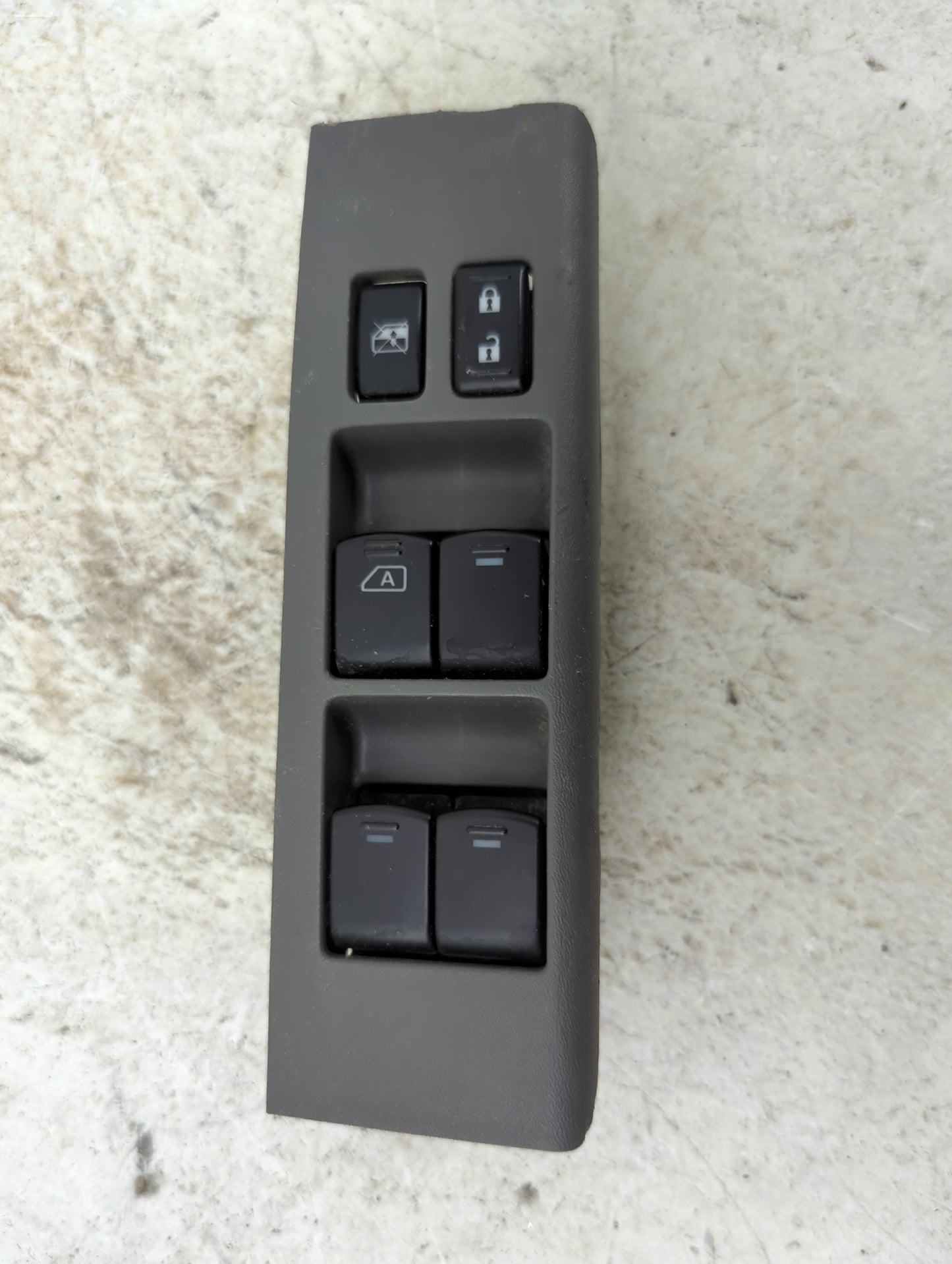 2007-2021 Nissan Frontier Master Power Window Switch Replacement Driver Side Left Fits OEM Used Auto Parts - Oemusedautopart