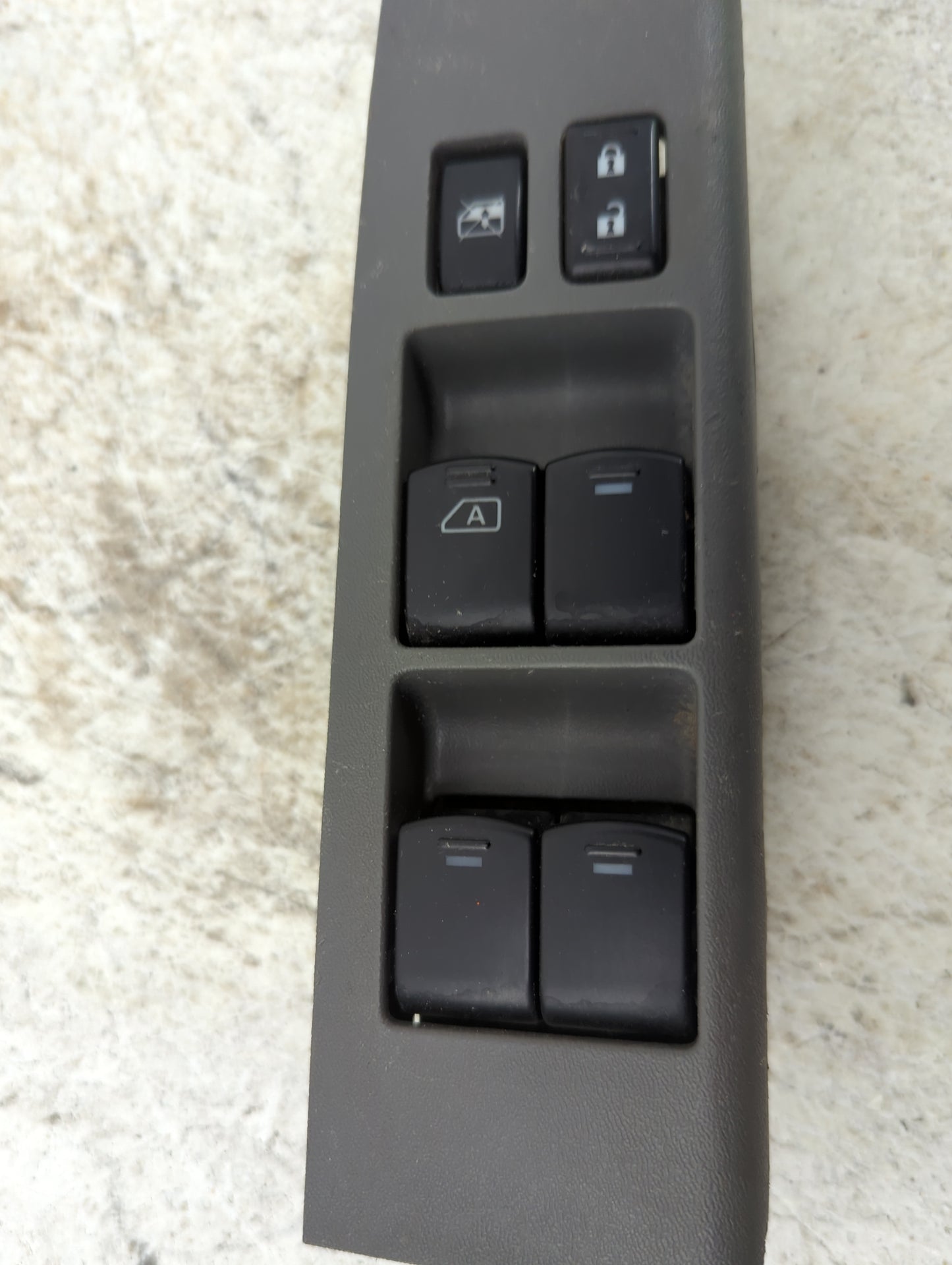 2007-2021 Nissan Frontier Master Power Window Switch Replacement Driver Side Left Fits OEM Used Auto Parts - Oemusedautopart