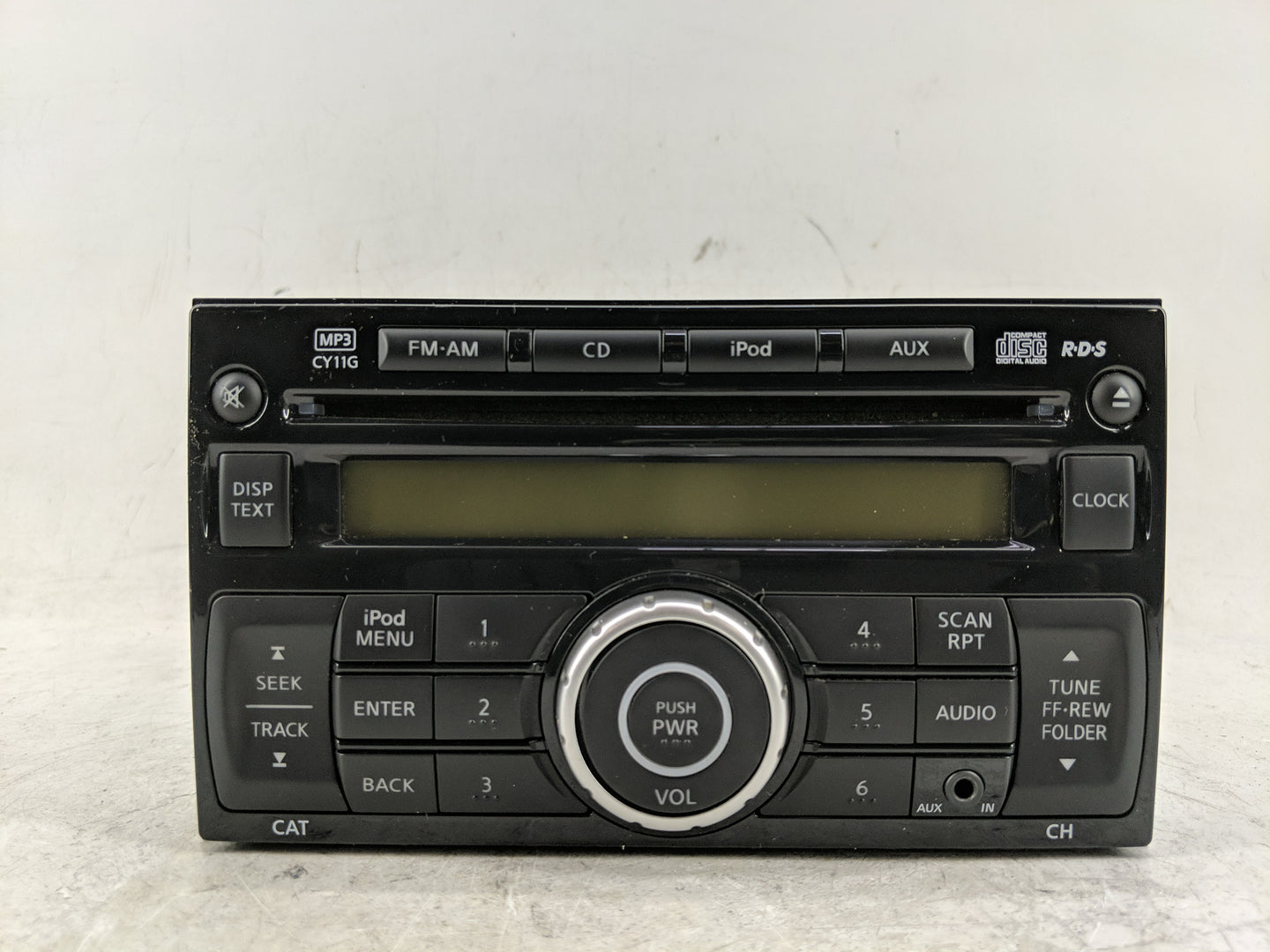 2011-2014 Nissan Juke Radio AM FM Cd Player Receiver Replacement P/N:28185 1KM2A Fits Fits 2011 2012 2013 2014 OEM Used Auto