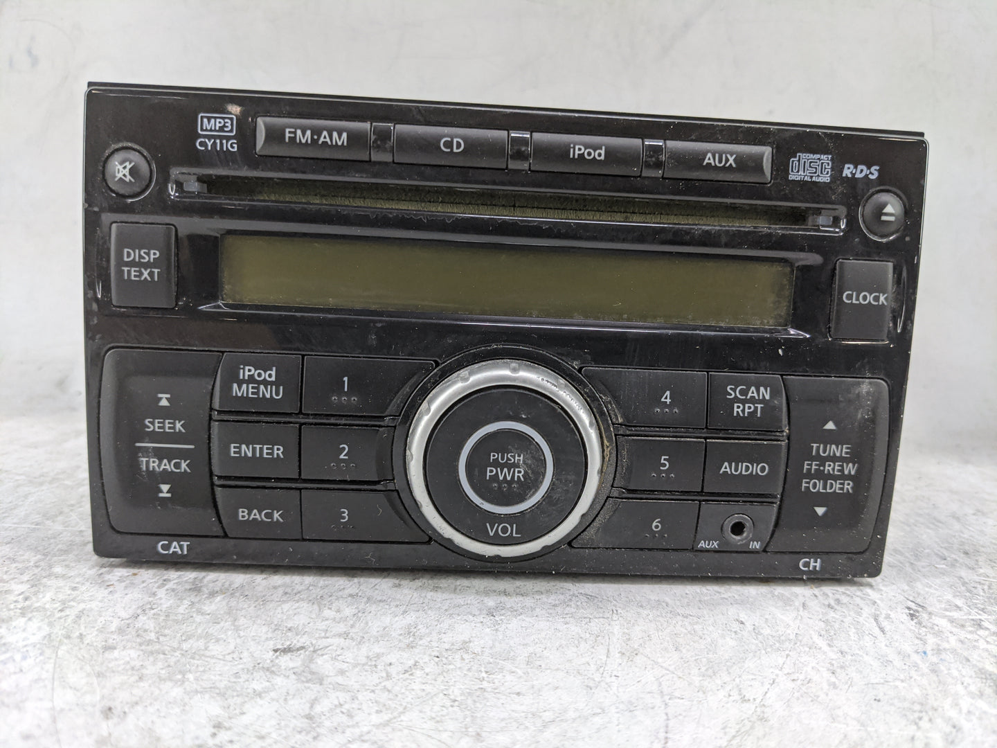 2011-2014 Nissan Juke Radio AM FM Cd Player Receiver Replacement P/N:28185 1KM2A PP-3135R, PP3135RA Fits Fits 2011 2012 2013
