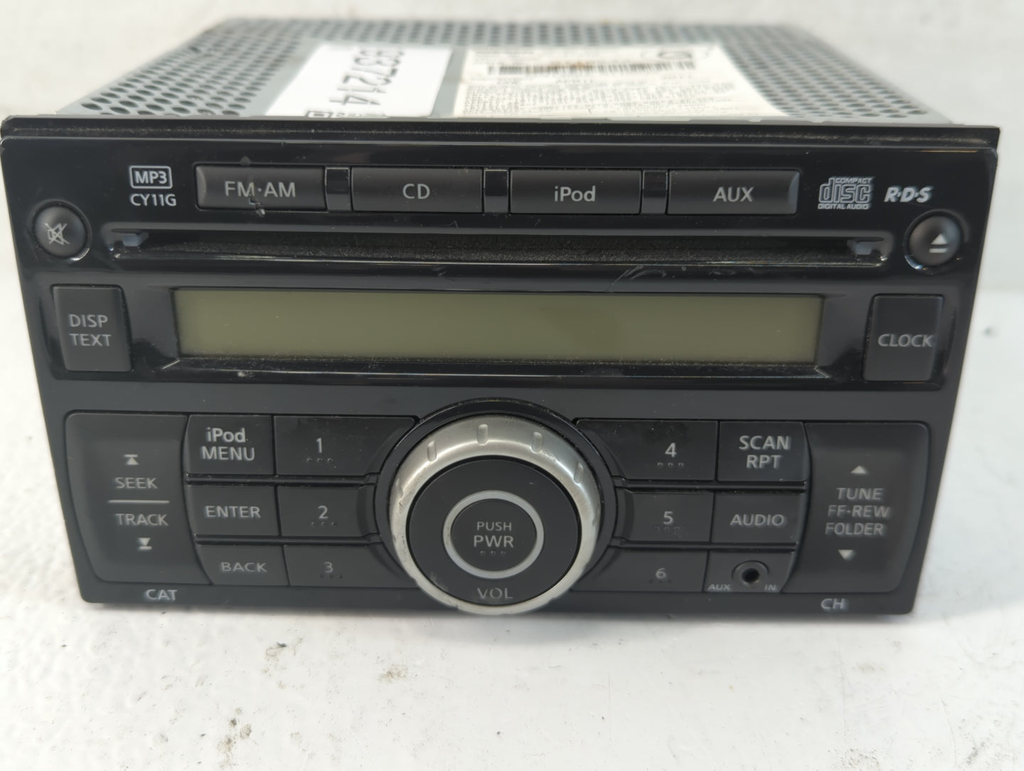 2011-2014 Nissan Juke Radio AM FM Cd Player Receiver Replacement P/N:28185 1KM2A Fits Fits 2011 2012 2013 2014 OEM Used Auto