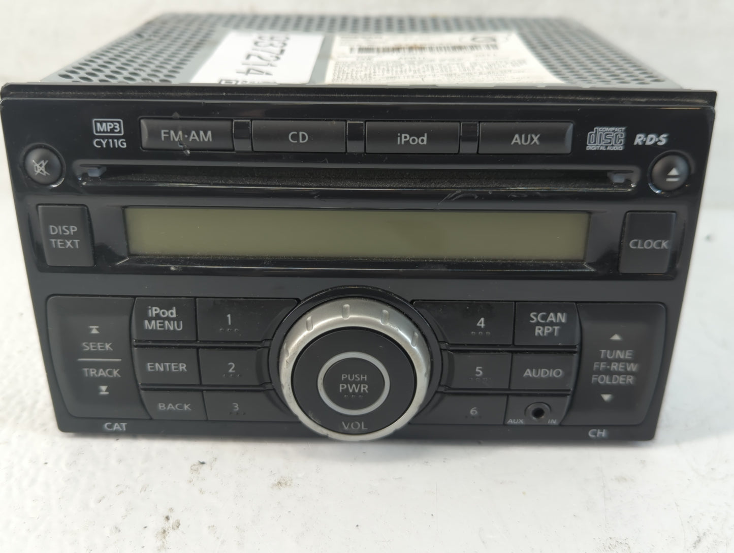 2011-2014 Nissan Juke Radio AM FM Cd Player Receiver Replacement P/N:28185 1KM2A Fits Fits 2011 2012 2013 2014 OEM Used Auto