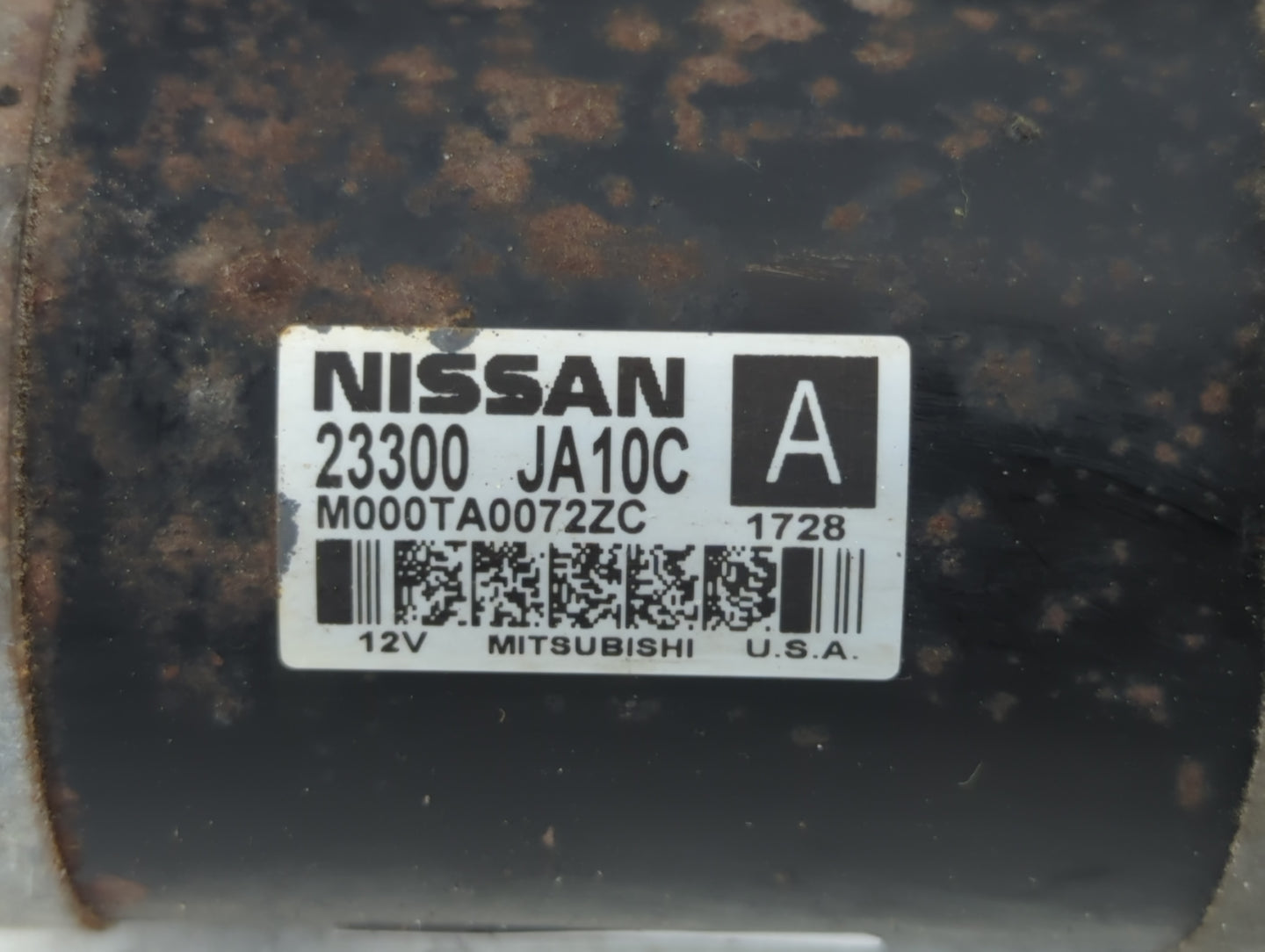 2009-2014 Nissan Maxima Car Starter Motor Solenoid OEM P/N:23300 JA10C Fits Fits 2007 2008 2009 2010 2011 2012 2013 2014 OEM