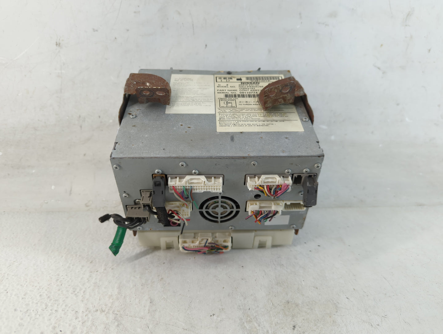 2011 Nissan Maxima Radio AM FM Cd Player Receiver Replacement P/N:25915 ZX74A Fits Fits 2010 2012 OEM Used Auto Parts - Oemu