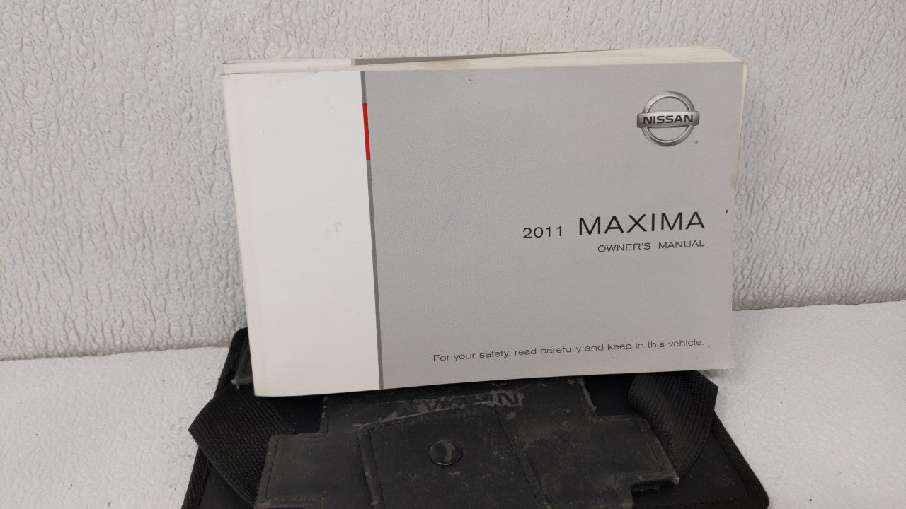 2011 Nissan Maxima Owners Manual Book Guide OEM Used Auto Parts - Oemusedautoparts1.com