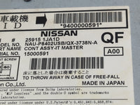 2011 Nissan Maxima Radio AM FM Cd Player Receiver Replacement P/N:25915 ZX74A Fits Fits 2010 2012 OEM Used Auto Parts - Oemu