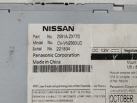 2011 Nissan Maxima Radio AM FM Cd Player Receiver Replacement P/N:2591A ZX77D Fits OEM Used Auto Parts - Oemusedautoparts1.c
