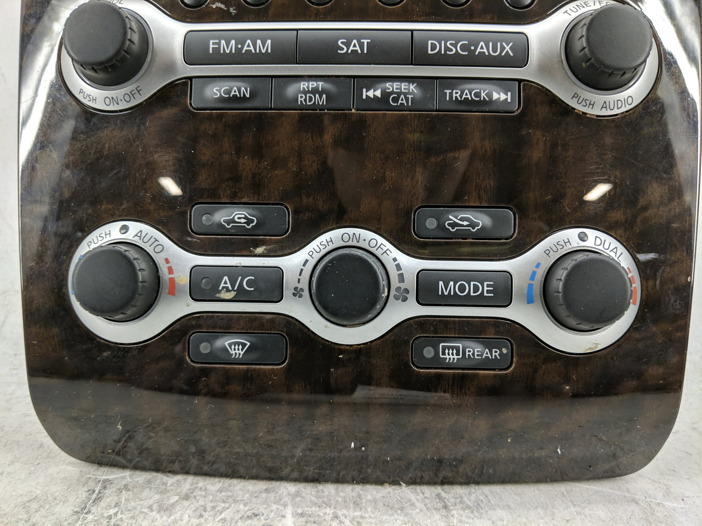2011-2011 Nissan Maxima Radio Control Panel - Oemusedautoparts1.com
