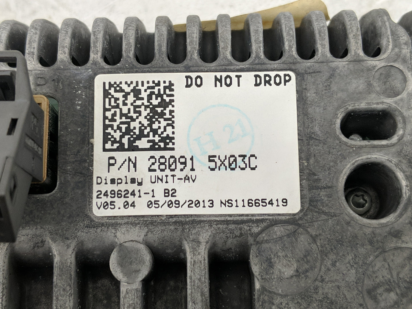 2010-2014 Nissan Maxima Information Display Screen - Oemusedautoparts1.com