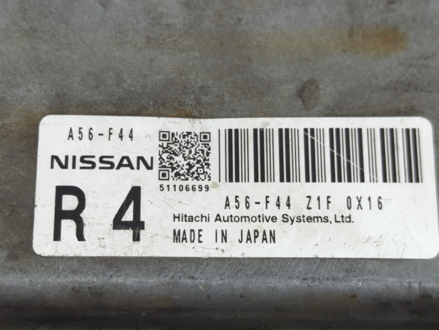 2011 Nissan Maxima PCM Engine Control Computer ECU ECM PCU OEM P/N:A56-F44 Fits OEM Used Auto Parts - Oemusedautoparts1.com