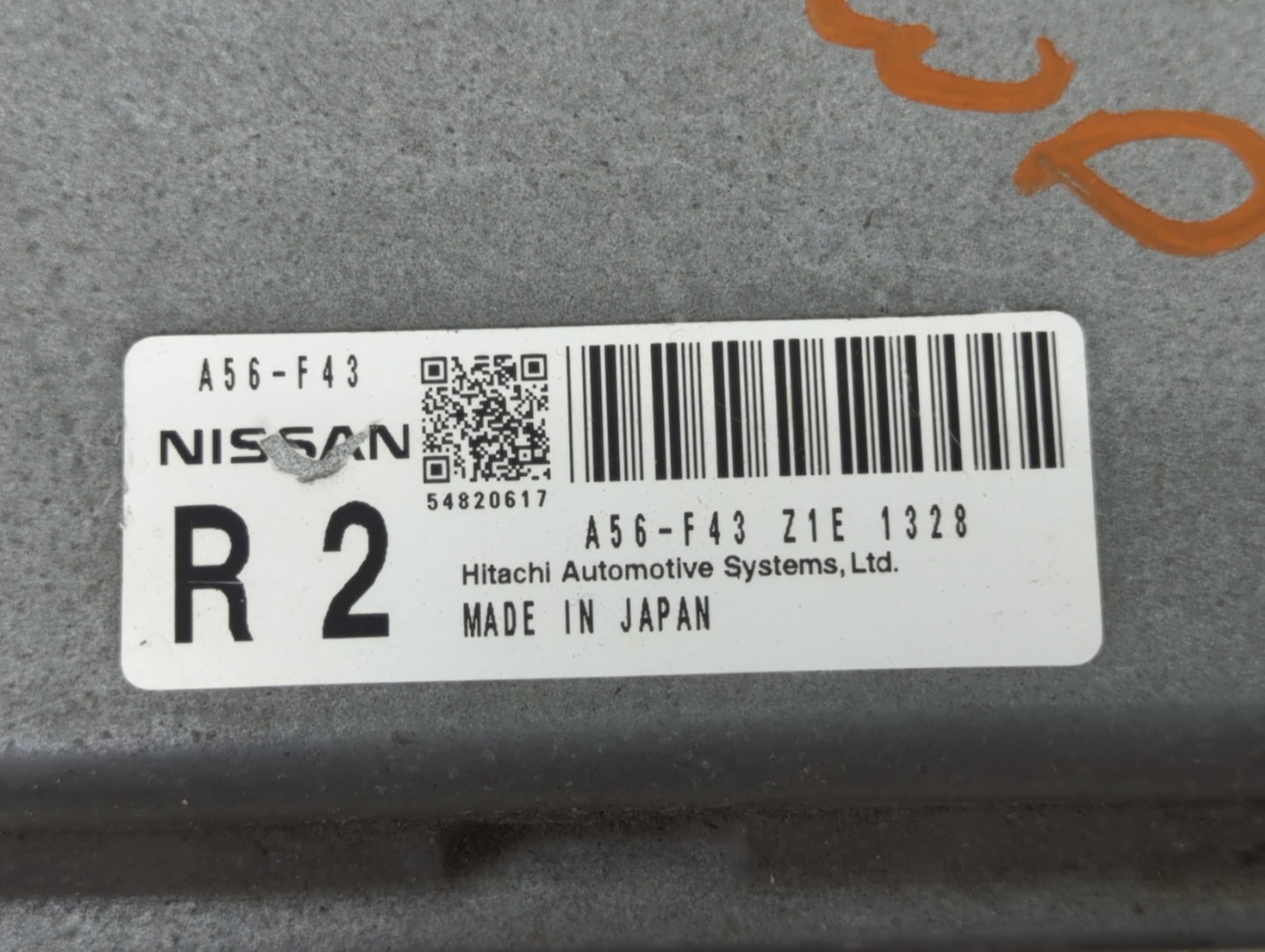 2011 Nissan Maxima PCM Engine Control Computer ECU ECM PCU OEM P/N:A56-F43 Fits OEM Used Auto Parts - Oemusedautoparts1.com