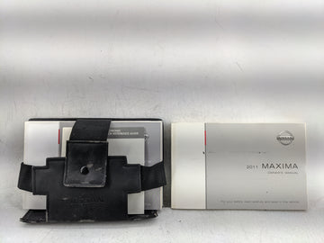 2011 Nissan Maxima Owners Manual Book Guide P/N:OM1E 0A35U1 OEM Used Auto Parts - Oemusedautoparts1.com