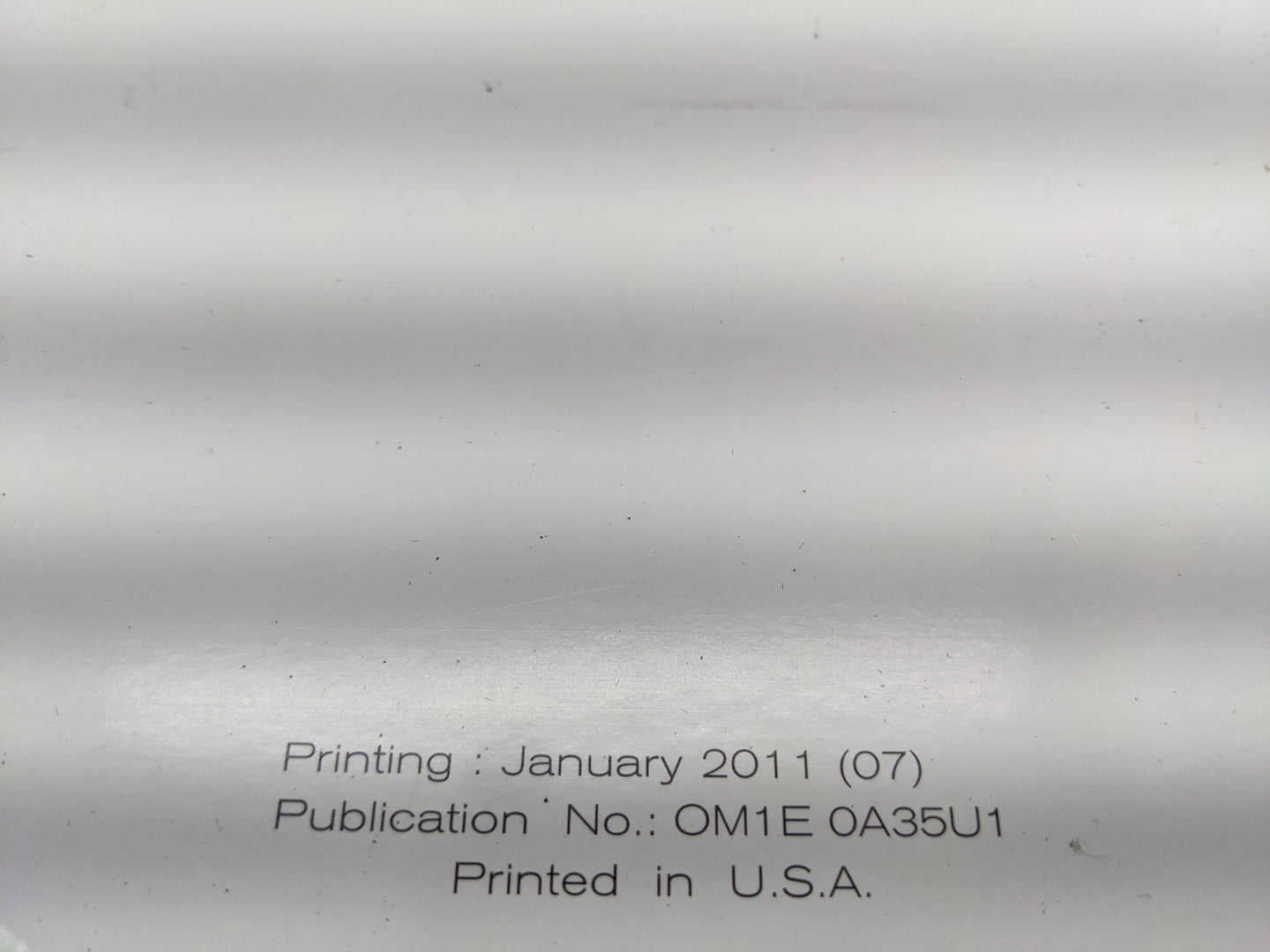 2011 Nissan Maxima Owners Manual Book Guide P/N:OM1E 0A35U1 OEM Used Auto Parts - Oemusedautoparts1.com