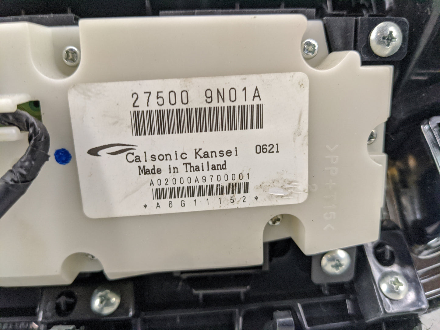 2009-2014 Nissan Maxima Climate Control Module Temperature AC/Heater Replacement P/N:27500 9N01A Fits OEM Used Auto Parts - 