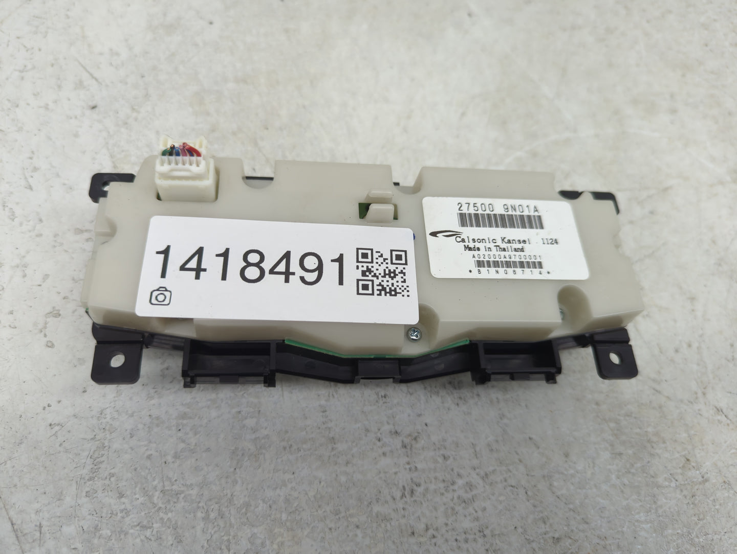 2009-2014 Nissan Maxima Climate Control Module Temperature AC/Heater Replacement P/N:27500 9N01A Fits OEM Used Auto Parts - 