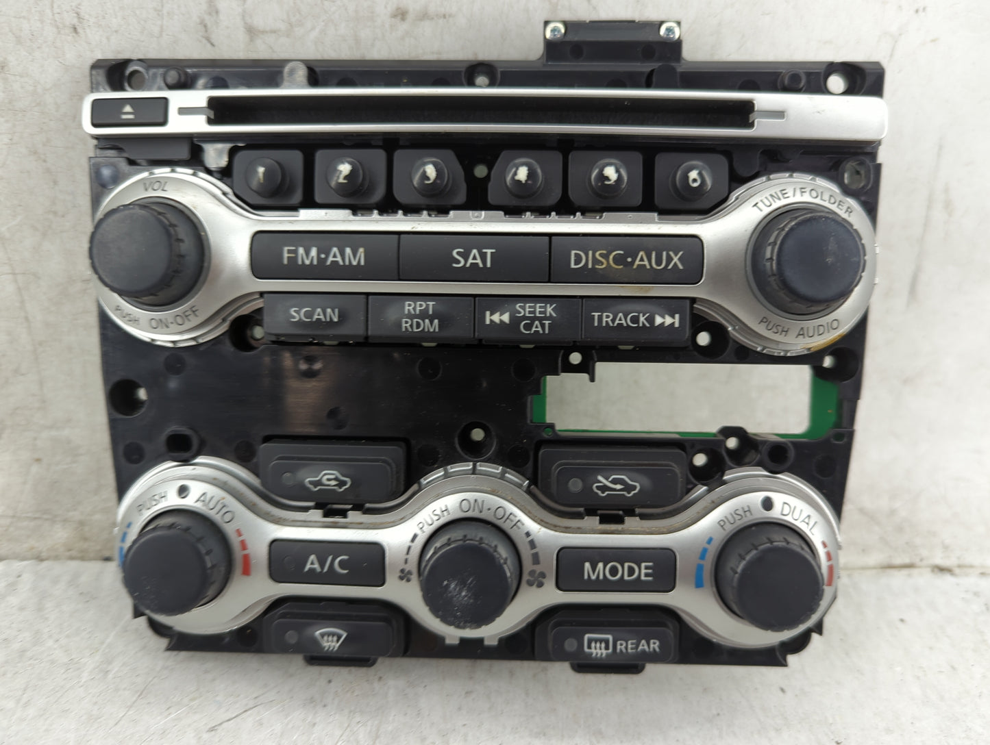 2009-2014 Nissan Maxima Climate Control Module Temperature AC/Heater Replacement P/N:F21PB1027B ZY70A Fits OEM Used Auto Par
