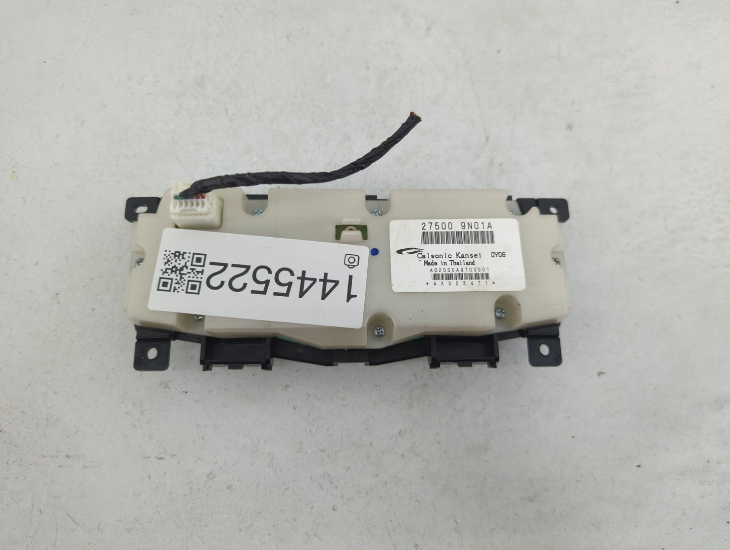 2009-2014 Nissan Maxima Climate Control Module Temperature AC/Heater Replacement P/N:27500 9N01A Fits OEM Used Auto Parts - 