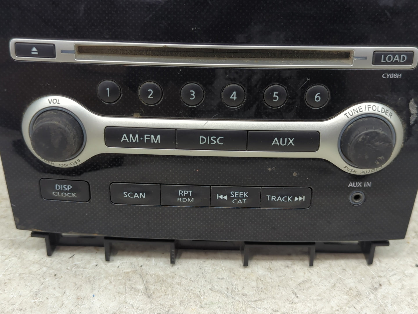 2011-2013 Nissan Maxima Radio AM FM Cd Player Receiver Replacement P/N:28185ZX76A PN-3005D Fits Fits 2011 2012 2013 OEM Used