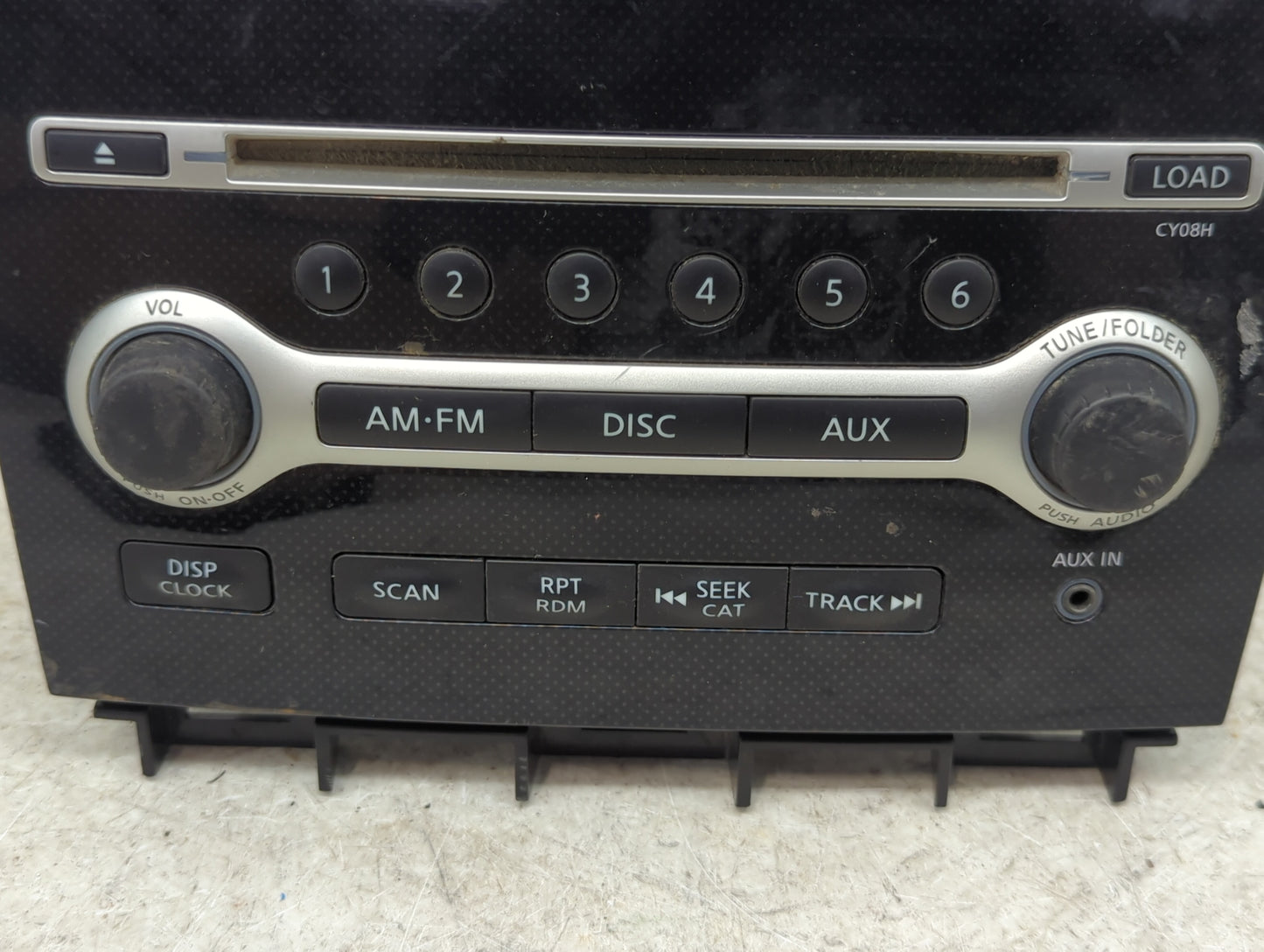 2011-2013 Nissan Maxima Radio AM FM Cd Player Receiver Replacement P/N:28185ZX76A PN-3005D Fits Fits 2011 2012 2013 OEM Used