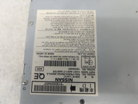 2011 Nissan Maxima Radio AM FM Cd Player Receiver Replacement P/N:25915 1JA1C NAU-P8402US9/QX-3693N-A Fits Fits 2010 2012 OE