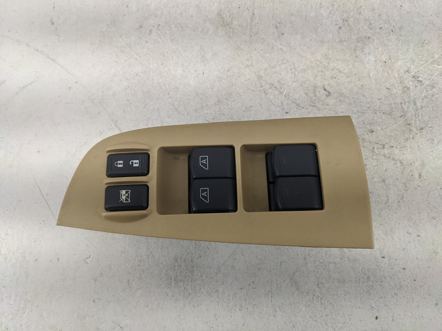2009-2011 Nissan Maxima Master Power Window Switch Replacement Driver Side Left P/N:25401 9N00E Fits Fits 2009 2010 2011 OEM