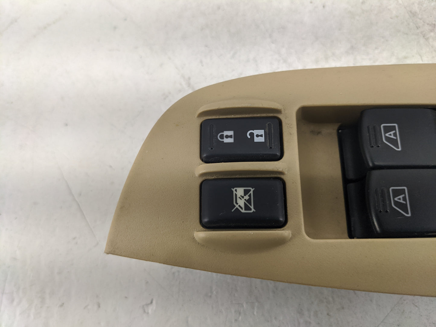 2009-2011 Nissan Maxima Master Power Window Switch Replacement Driver Side Left P/N:25401 9N00E Fits Fits 2009 2010 2011 OEM