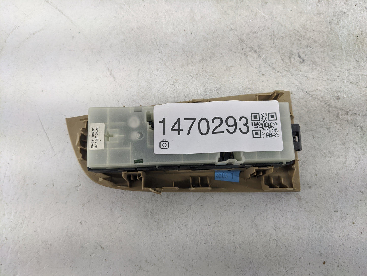 2009-2011 Nissan Maxima Master Power Window Switch Replacement Driver Side Left P/N:25401 9N00E Fits Fits 2009 2010 2011 OEM