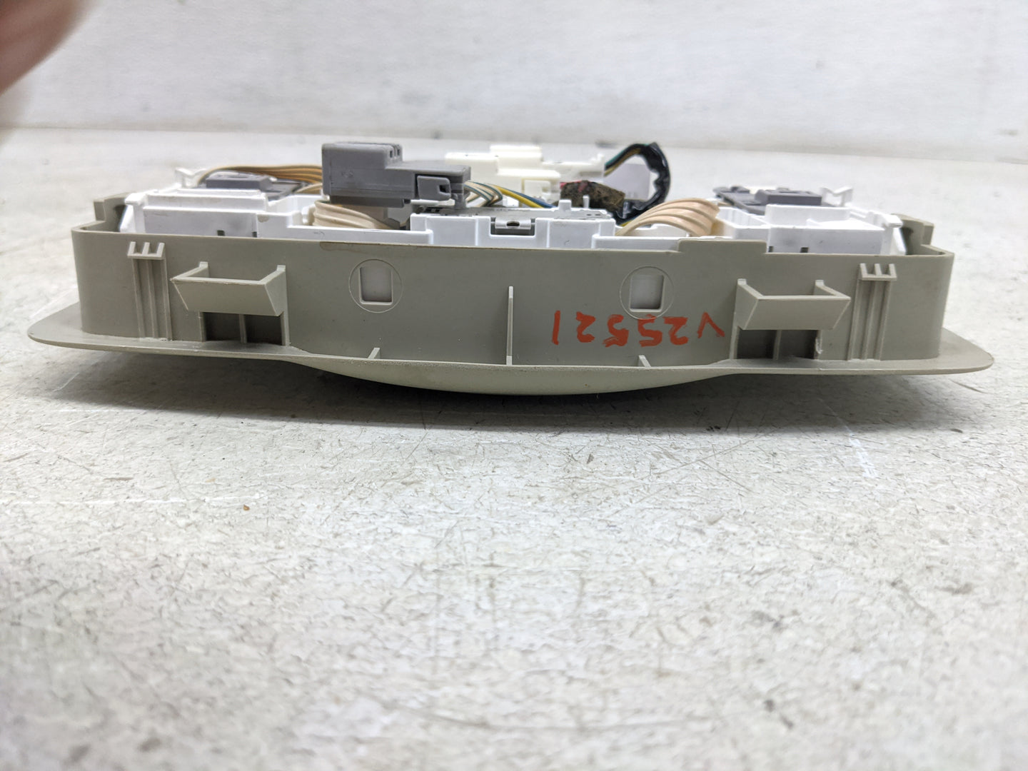 2011 Nissan Maxima Overhead Roof Console Tan - Oemusedautoparts1.com