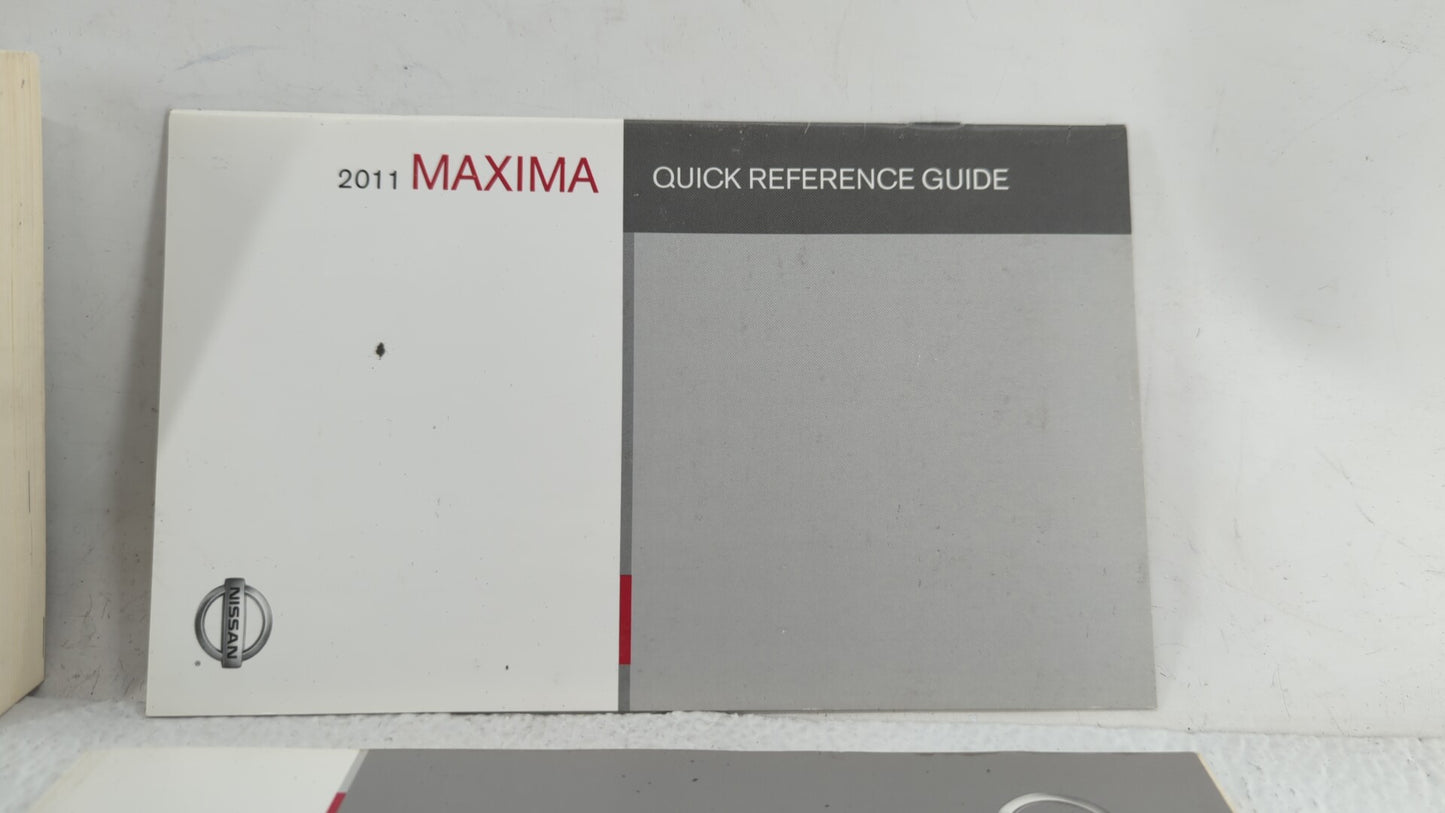 2011 Nissan Maxima Owners Manual Book Guide OEM Used Auto Parts - Oemusedautoparts1.com