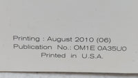 2011 Nissan Maxima Owners Manual Book Guide OEM Used Auto Parts - Oemusedautoparts1.com