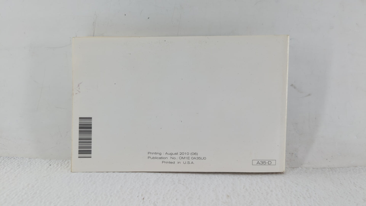 2011 Nissan Maxima Owners Manual Book Guide OEM Used Auto Parts - Oemusedautoparts1.com